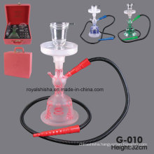 Al Fakher New Design Yiwu All Glass Hookah Glass Smoking Pipes